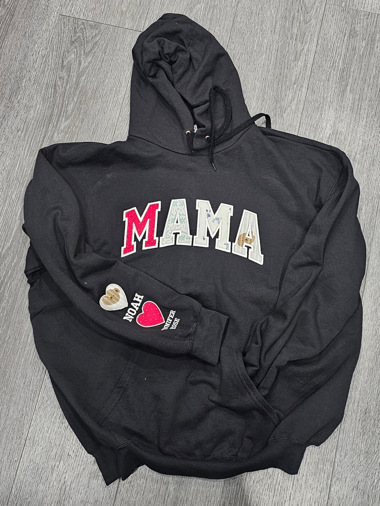 Personalised Mama Embroidered Baby Clothes Sweatshirt