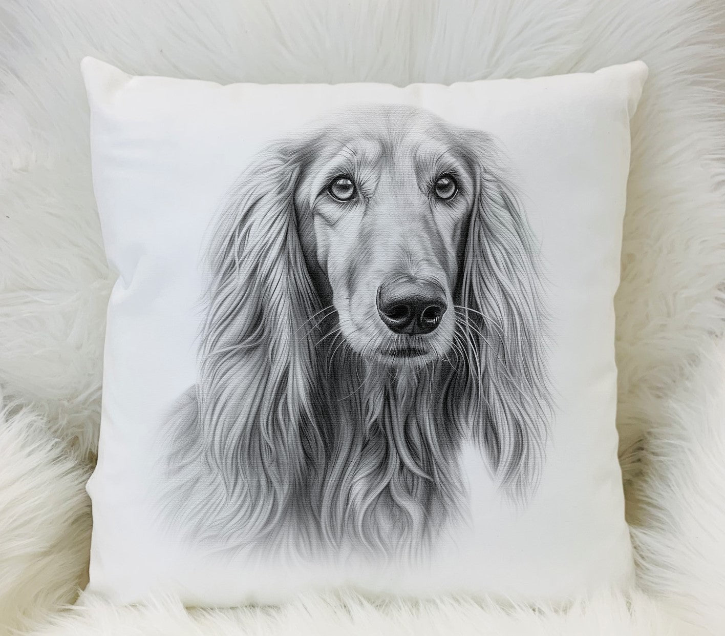 Afgan Hound Cushion