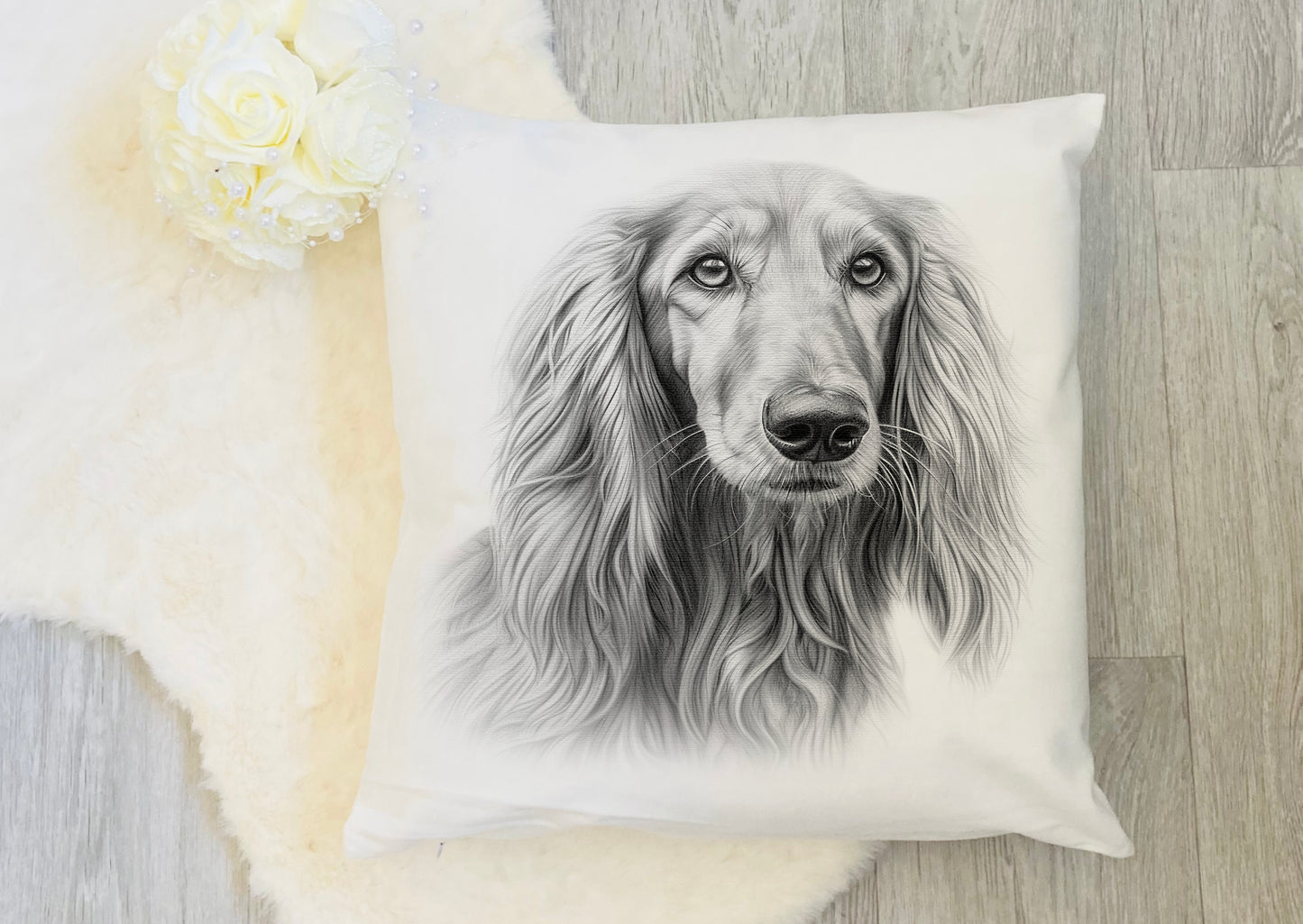 Afgan Hound Cushion