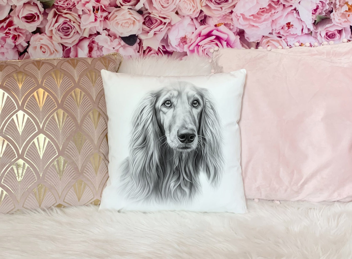 Afgan Hound Cushion