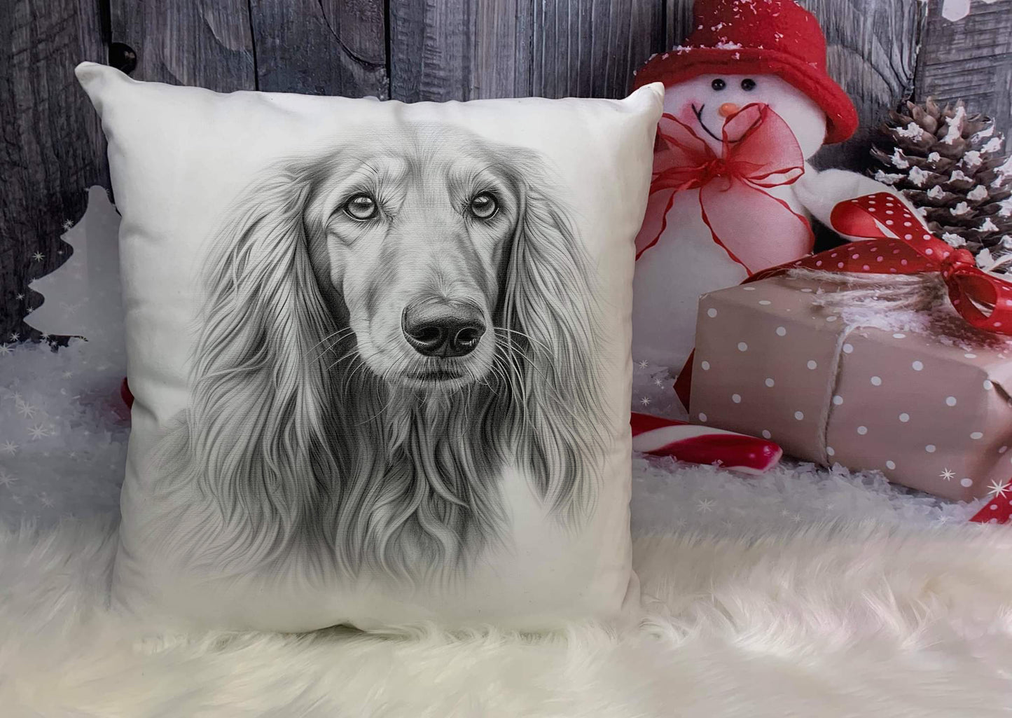 Afgan Hound Cushion