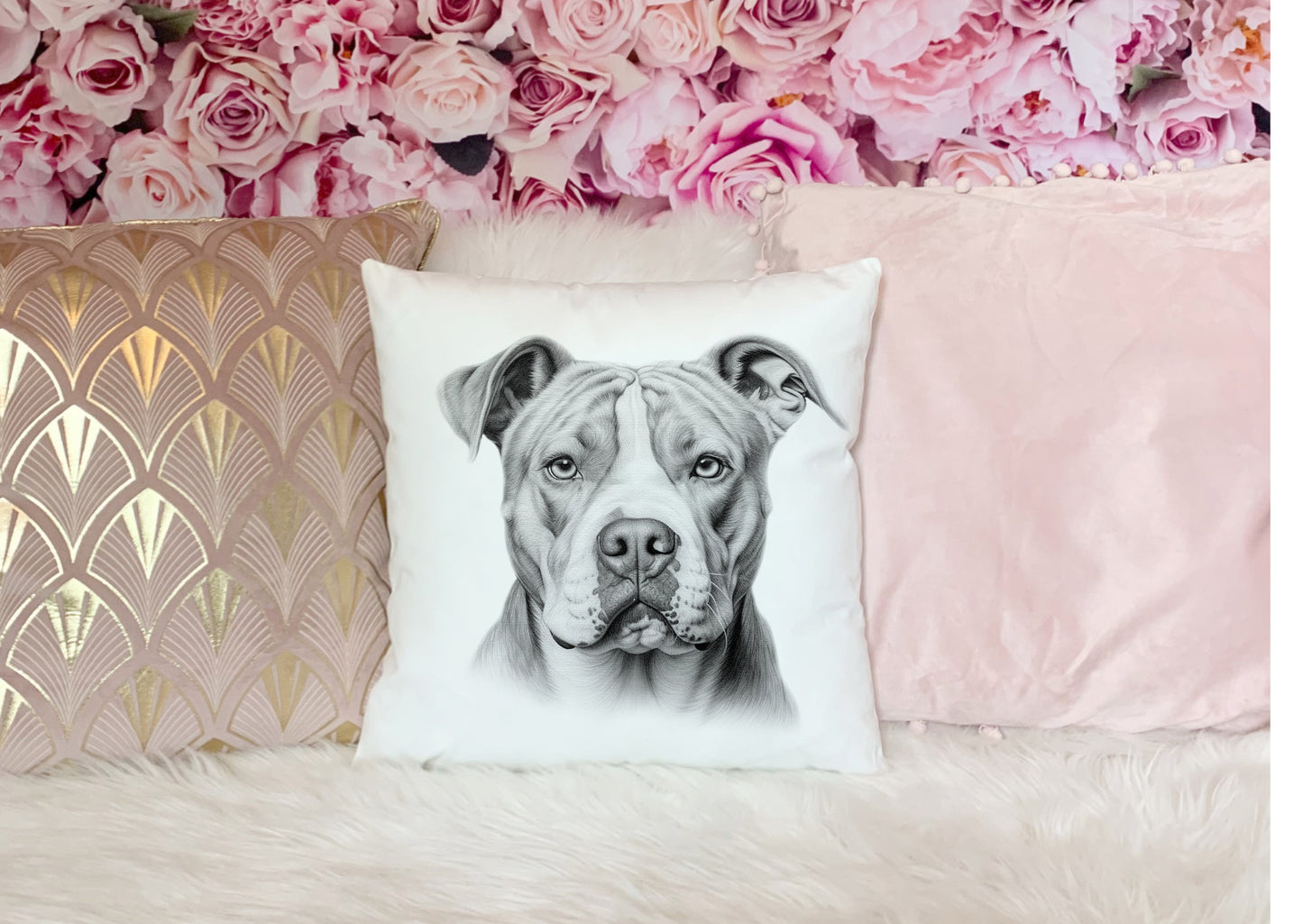 American Bulldog Cushion