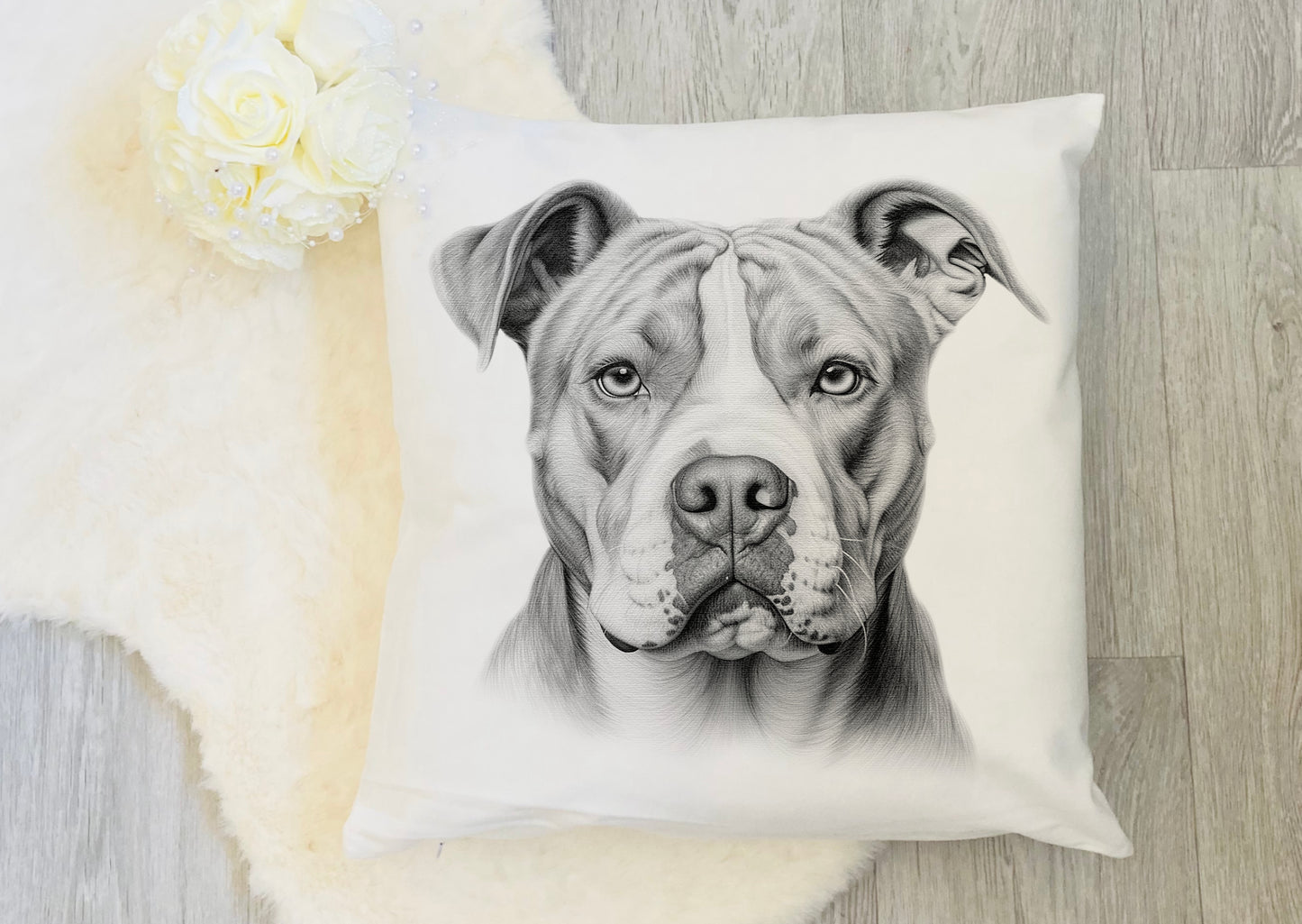American Bulldog Cushion