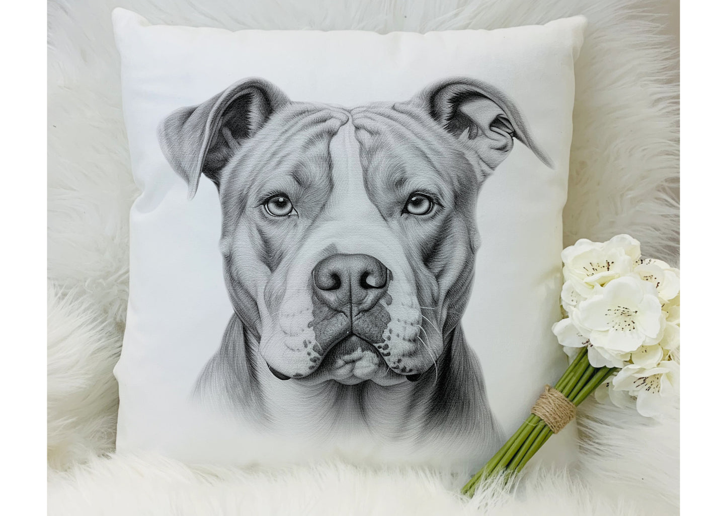 American Bulldog Cushion