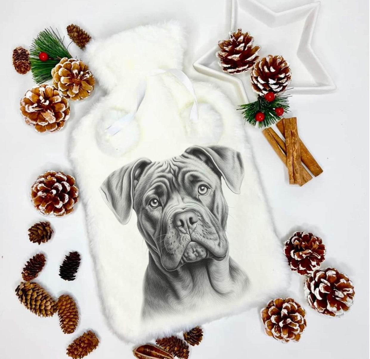 Cane Corso Hot Water Bottle