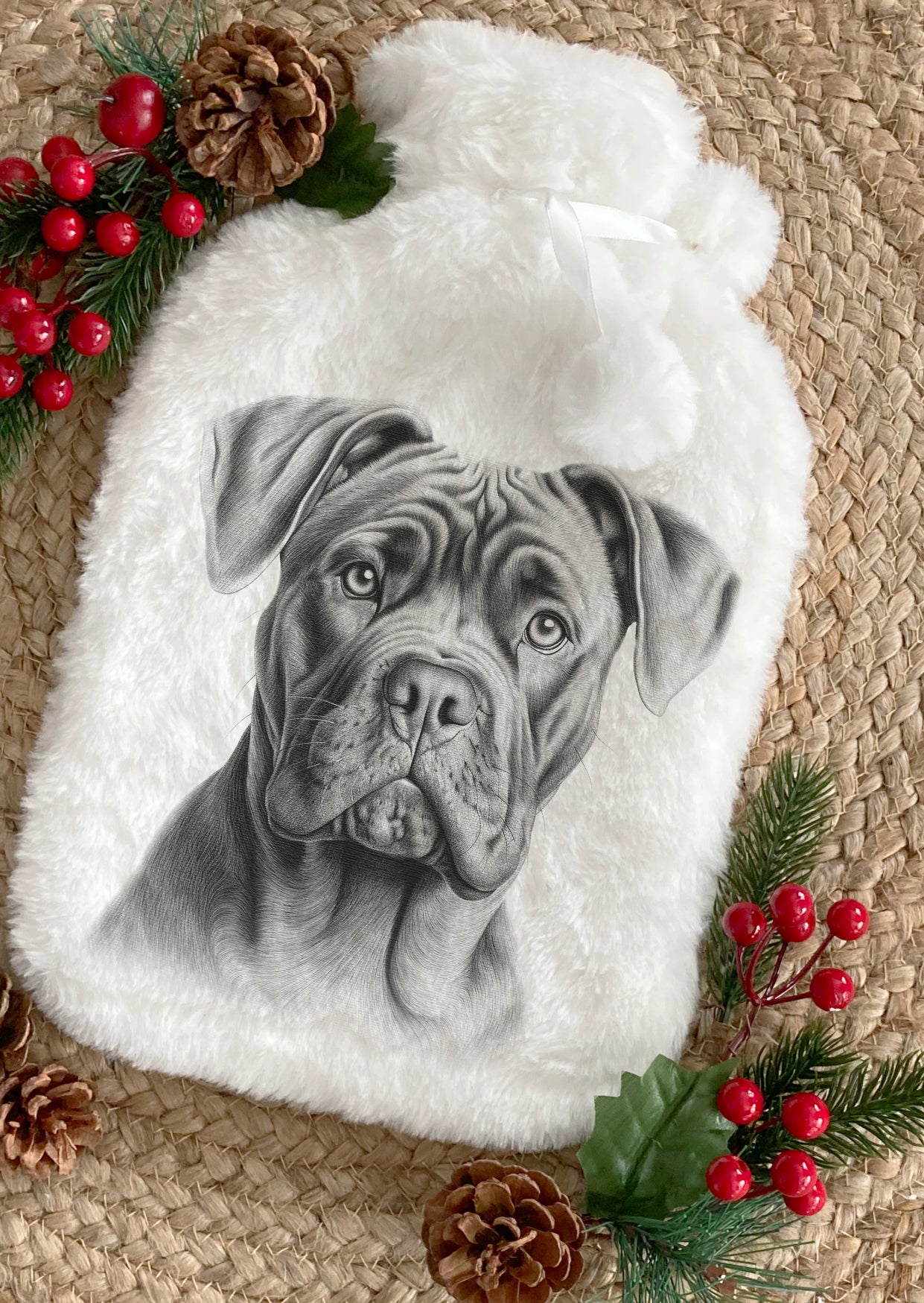 Cane Corso Hot Water Bottle