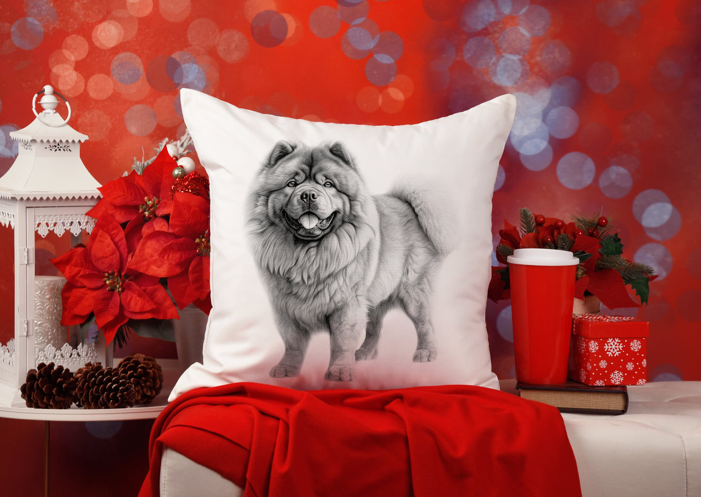 Chow Chow Cushion