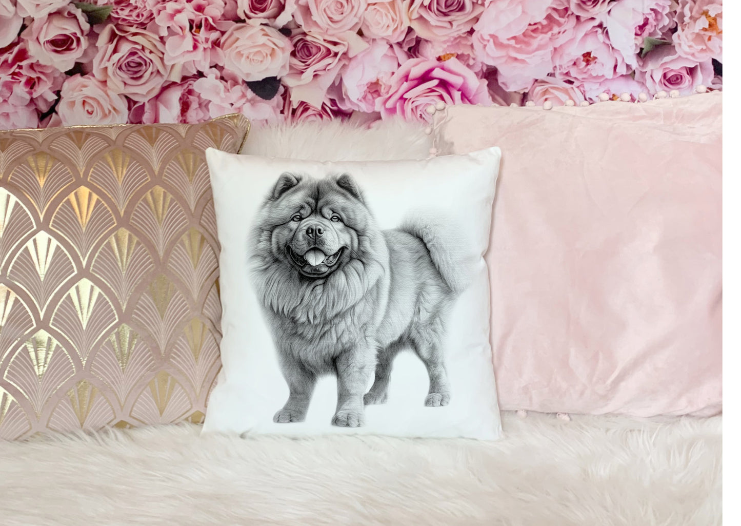 Chow Chow Cushion