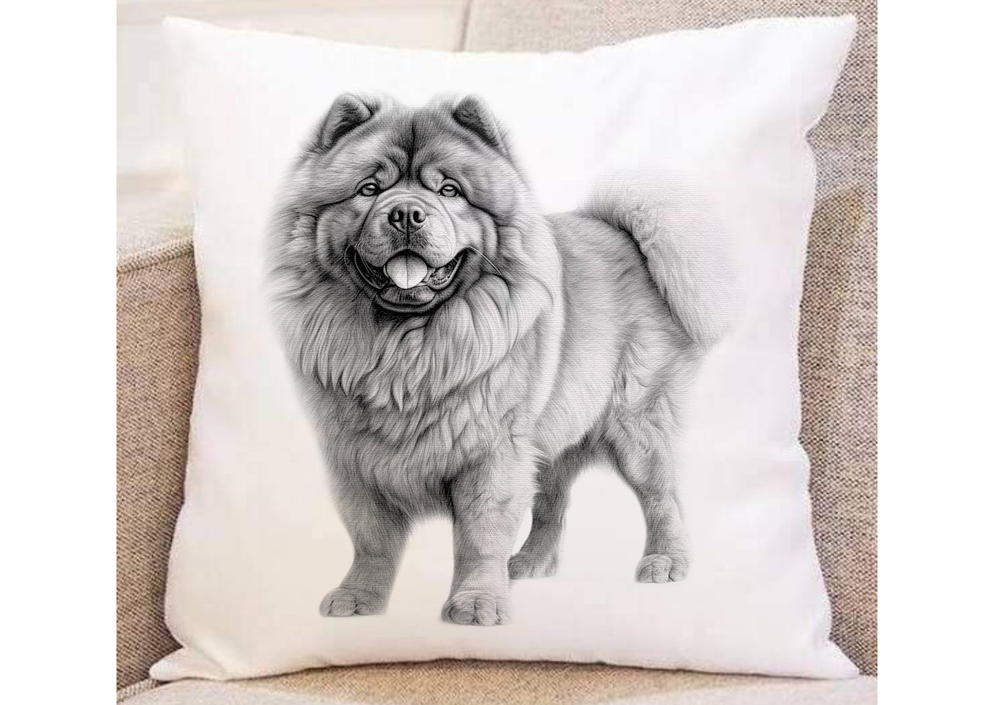 Chow Chow Cushion