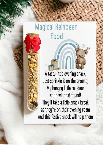 Magical Reindeer Food - Blue and Pink Rainbow