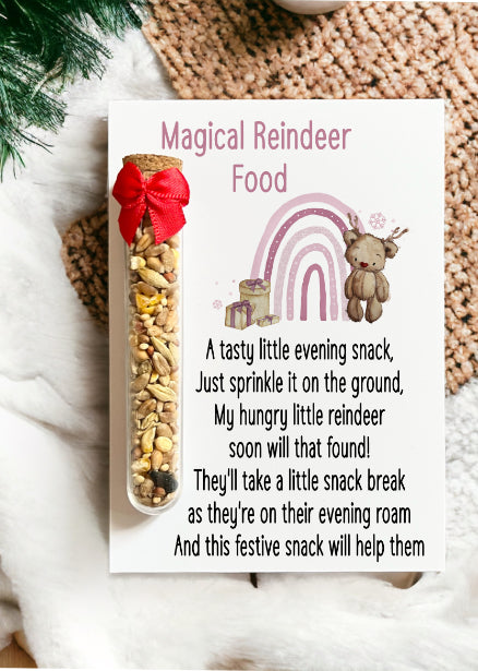 Magical Reindeer Food - Blue and Pink Rainbow