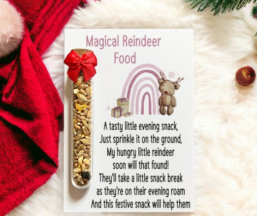 Magical Reindeer Food - Blue and Pink Rainbow