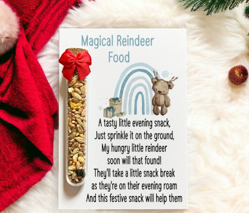 Magical Reindeer Food - Blue and Pink Rainbow