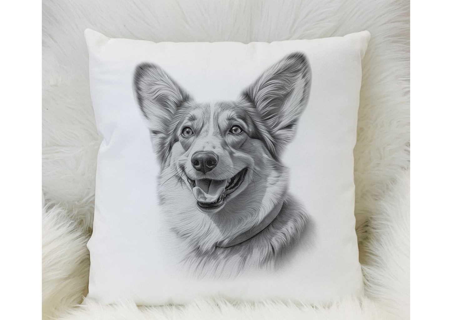 Corgi Cardigan Cushion