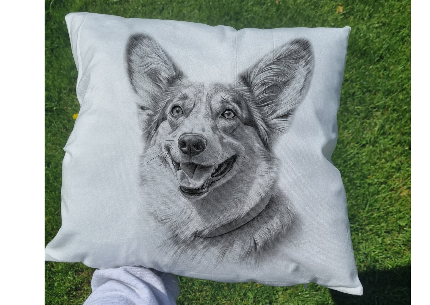 Corgi Cardigan Cushion