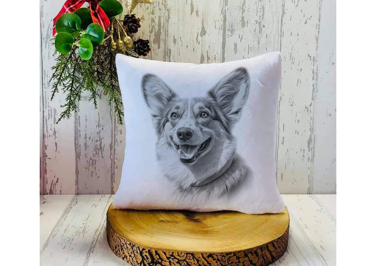Corgi Cardigan Cushion