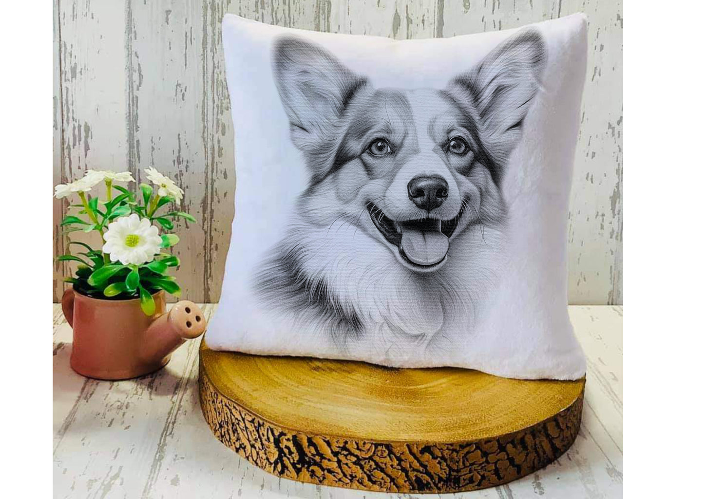 Corgi Cushion