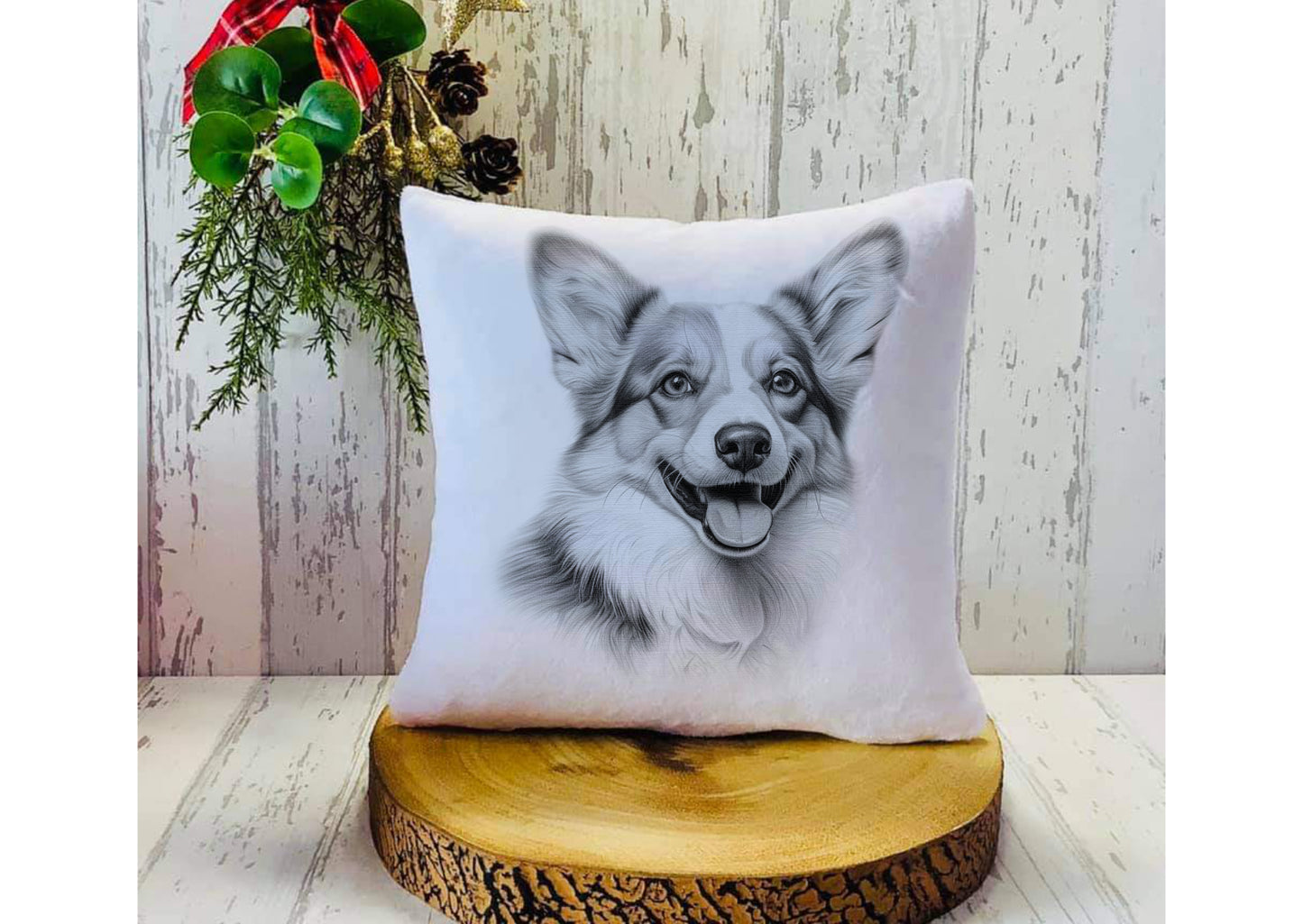 Corgi Cushion
