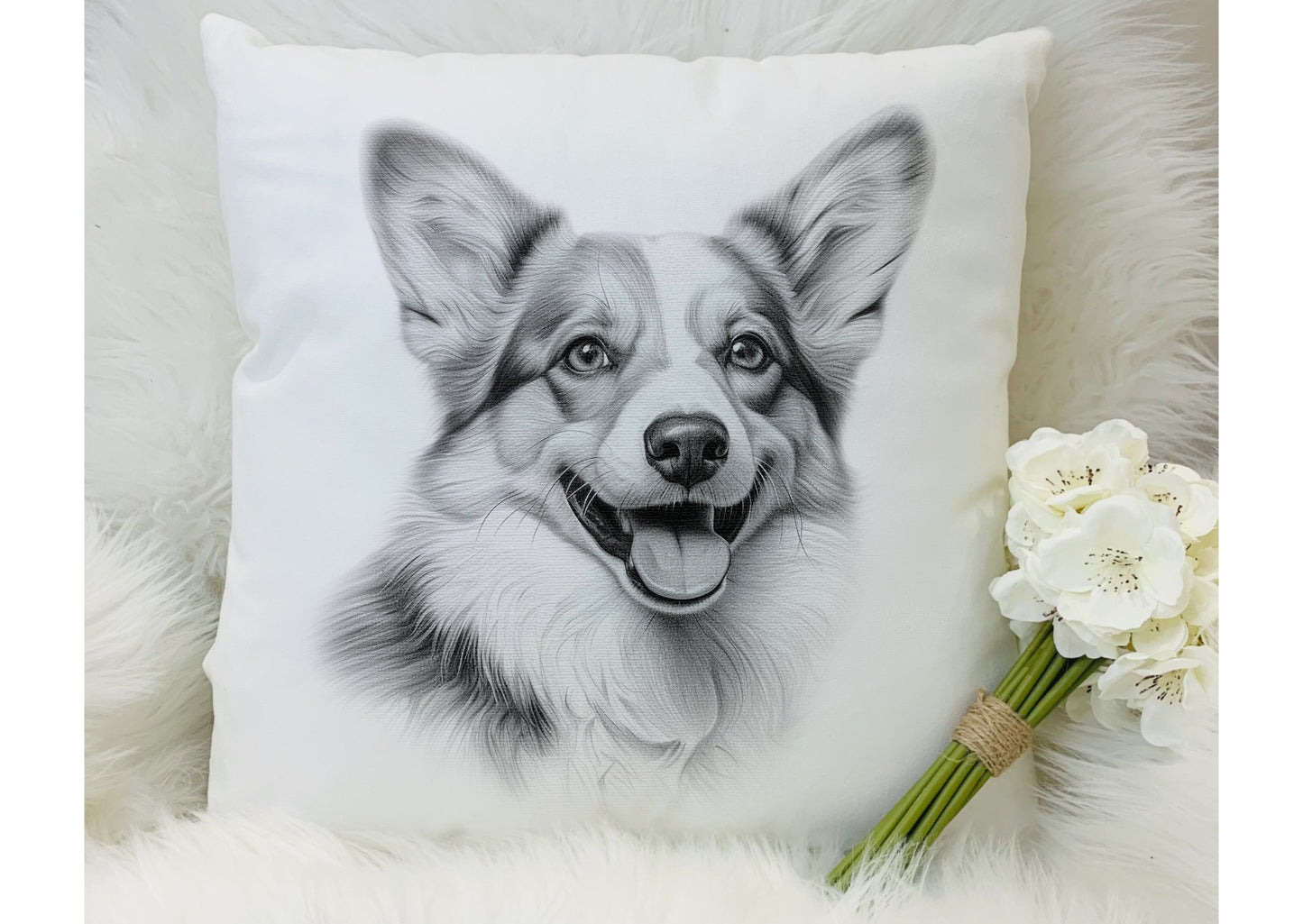 Corgi Cushion