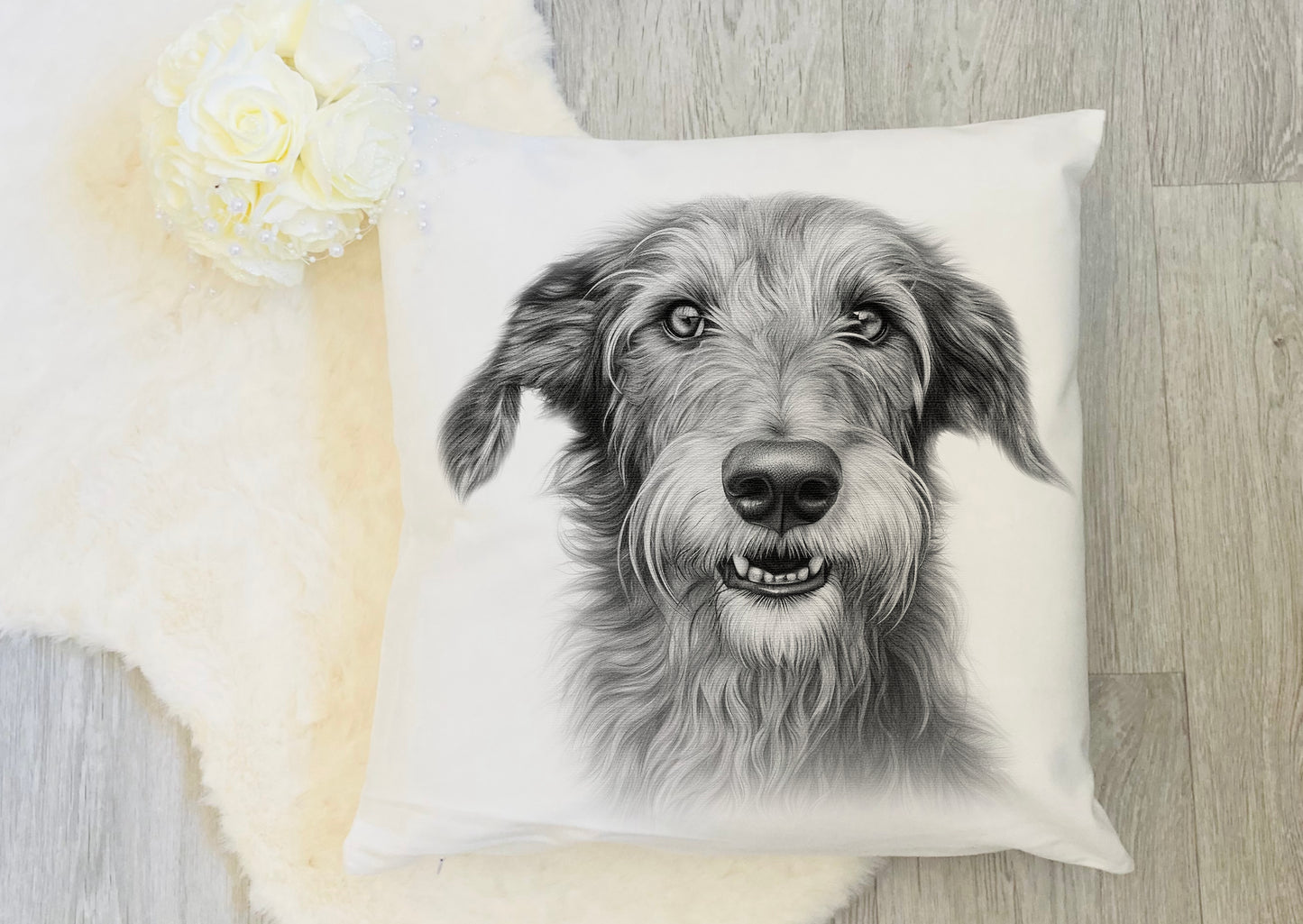 Deerhound Cushion