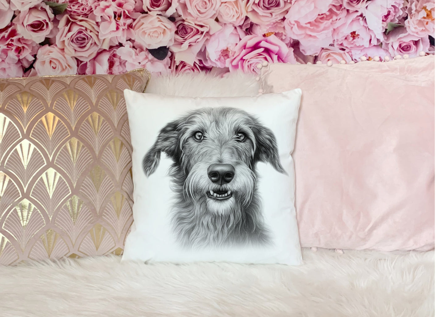 Deerhound Cushion
