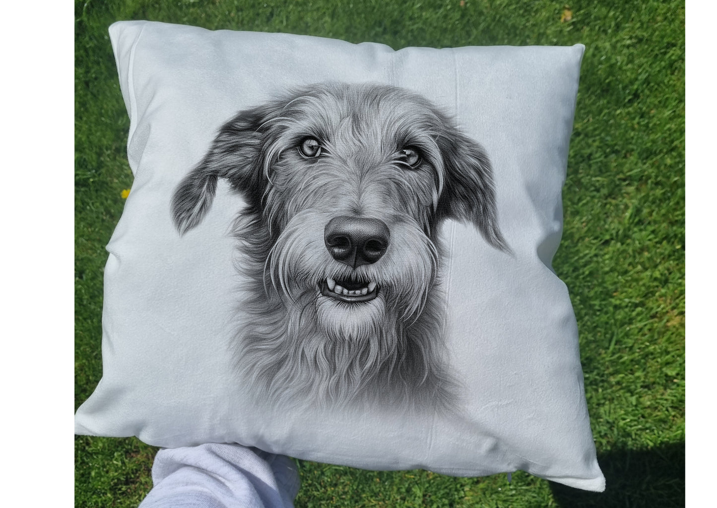 Deerhound Cushion