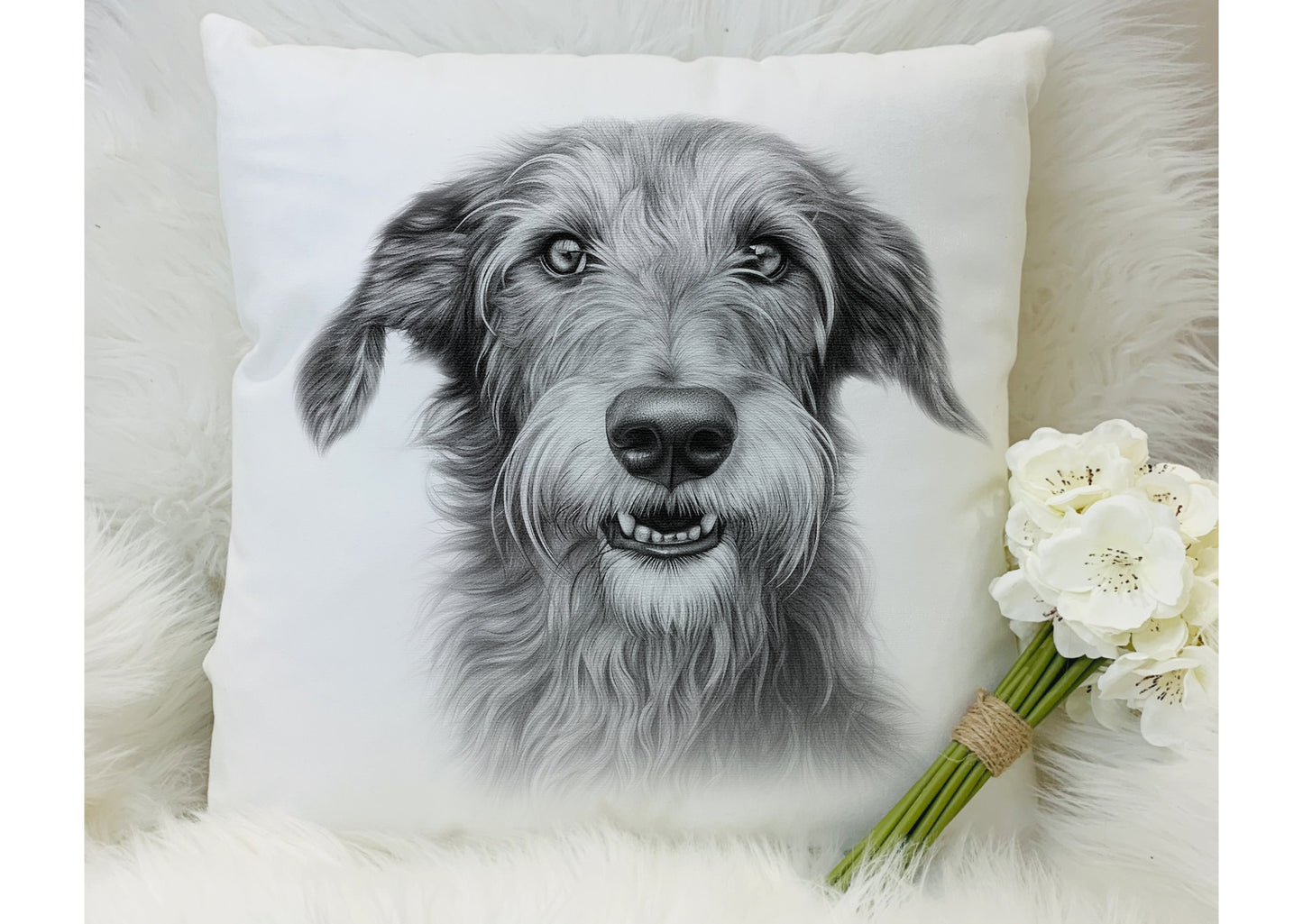 Deerhound Cushion