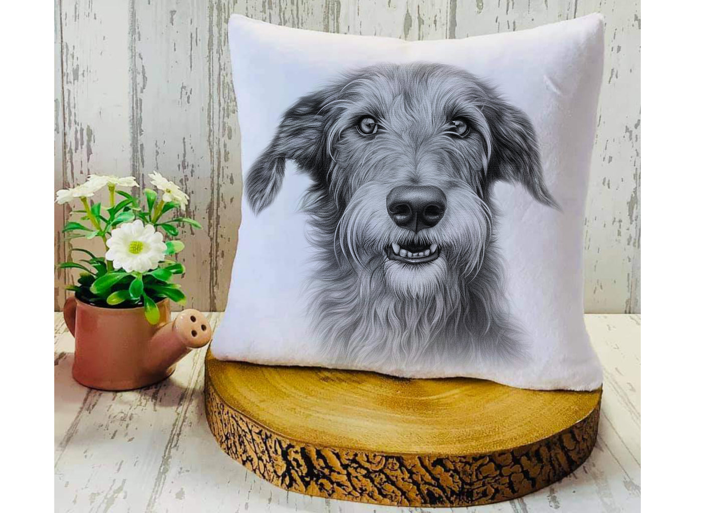 Deerhound Cushion