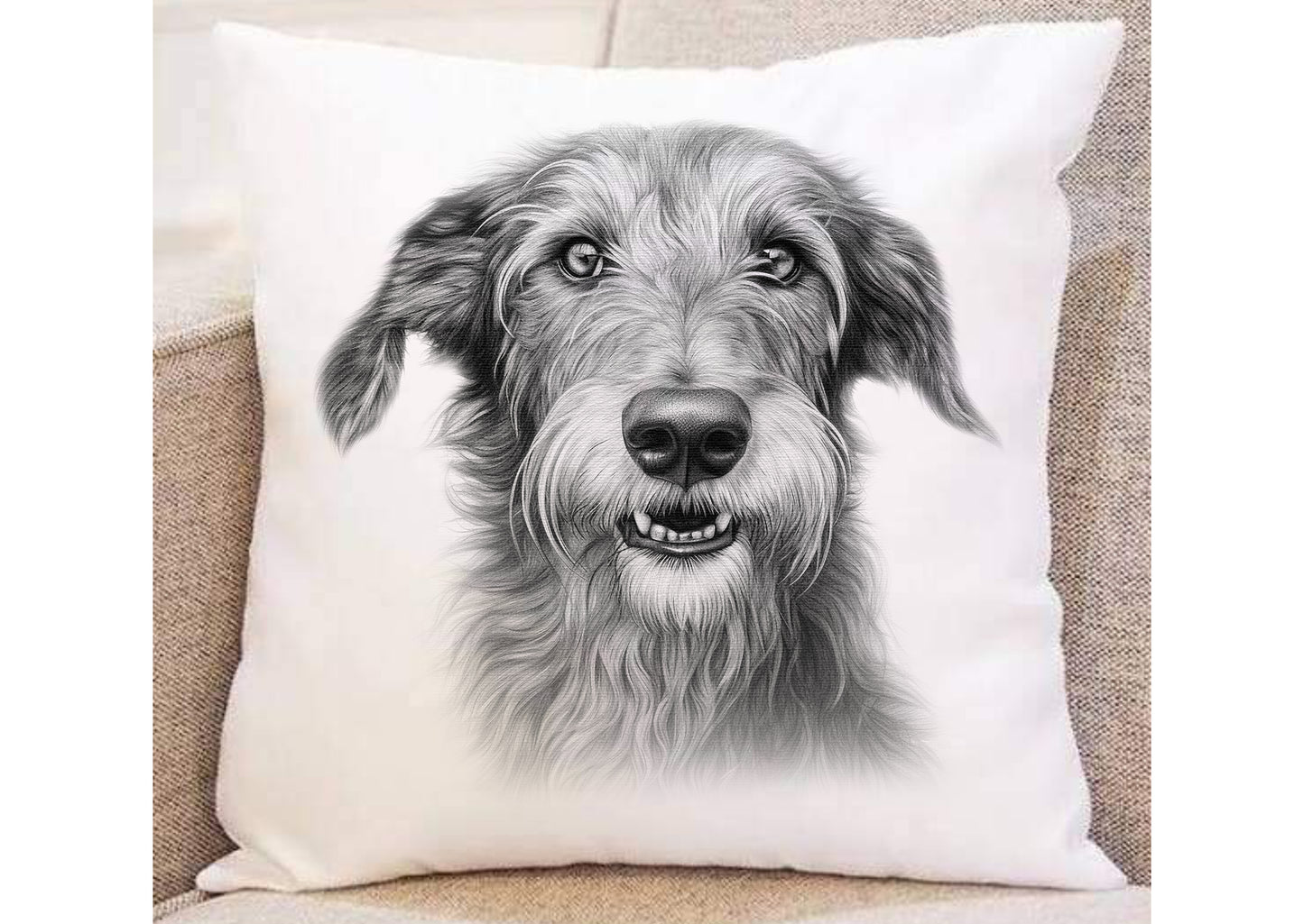 Deerhound Cushion