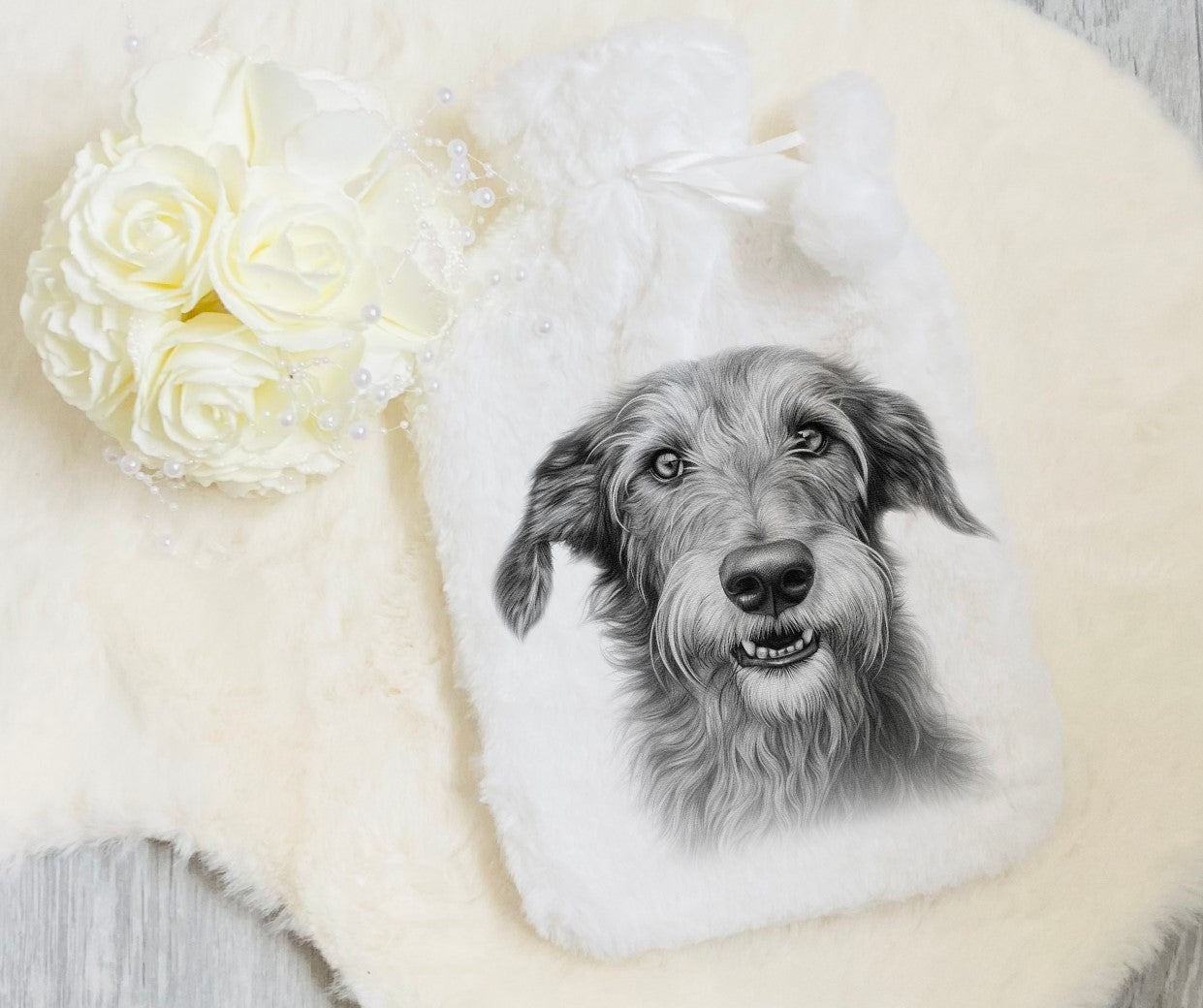 Deerhound Hot Water Bottle