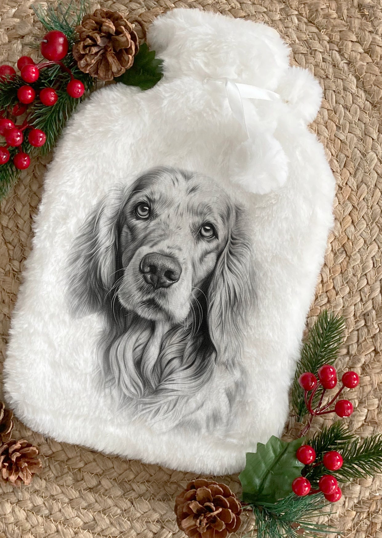 English Setter Hot Water Bottle