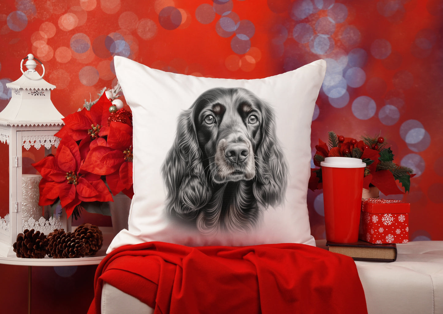 Gordon Setter Cushion