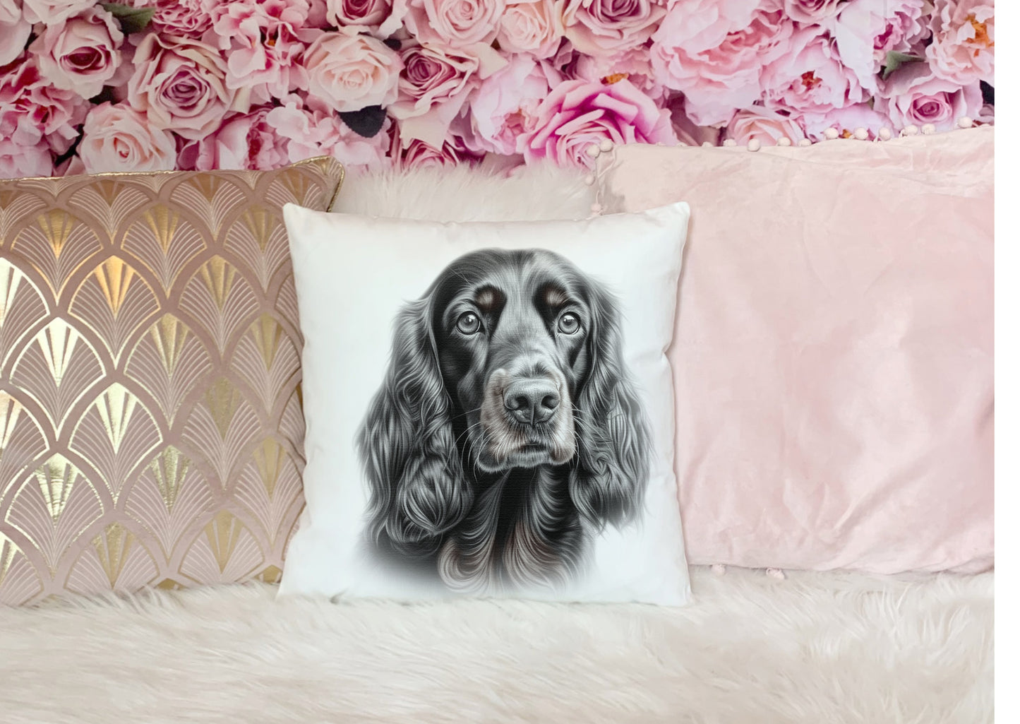 Gordon Setter Cushion
