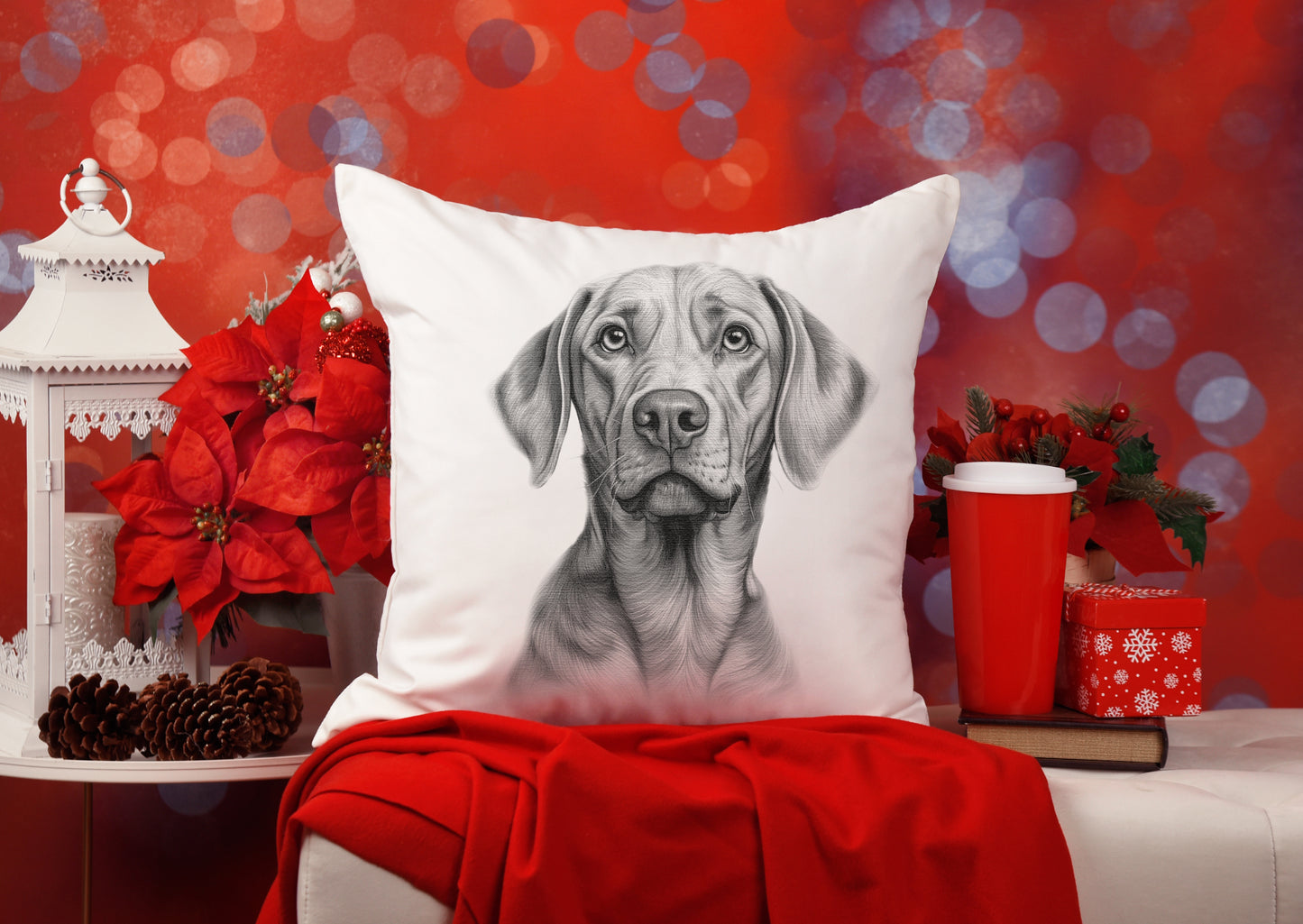 Hungarian Vizsla Cushion