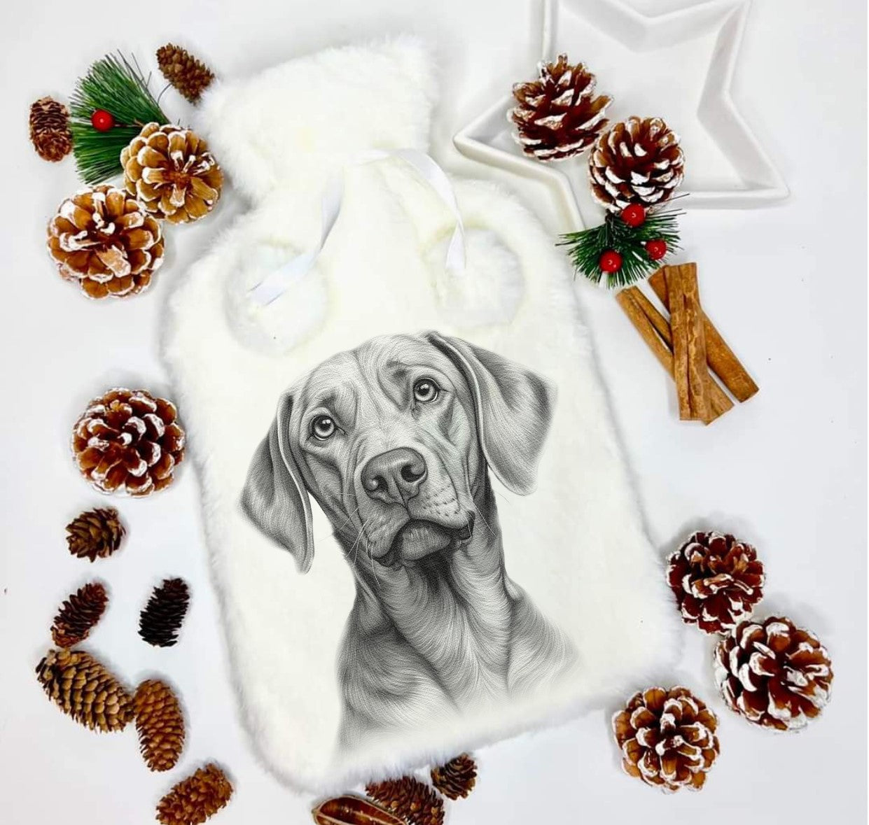Hungarian Vizsla Hot Water Bottle