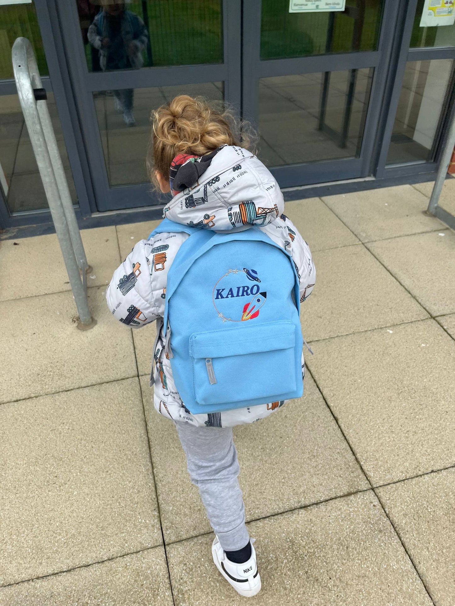 Personalised Embroidered Backpack - Theoadorables