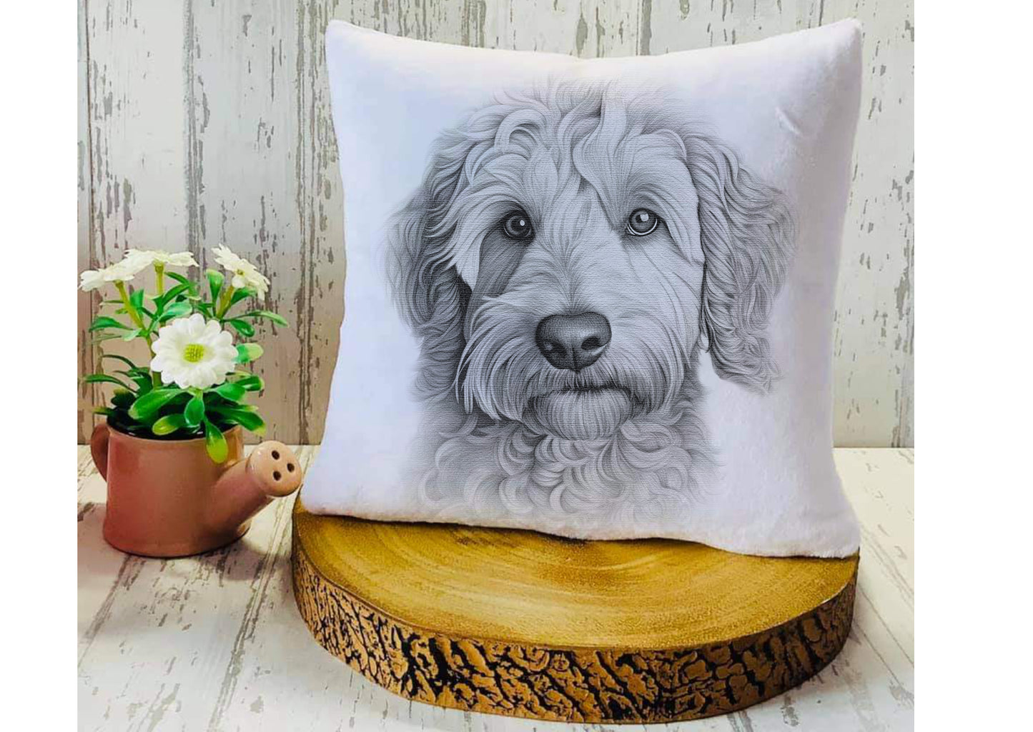 Labradoodle Cushion