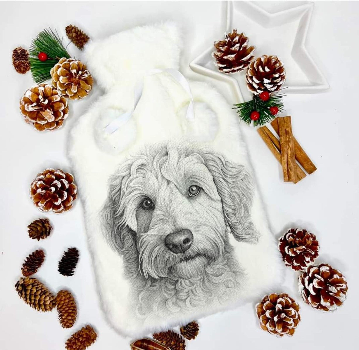 Labradoodle Hot Water Bottle