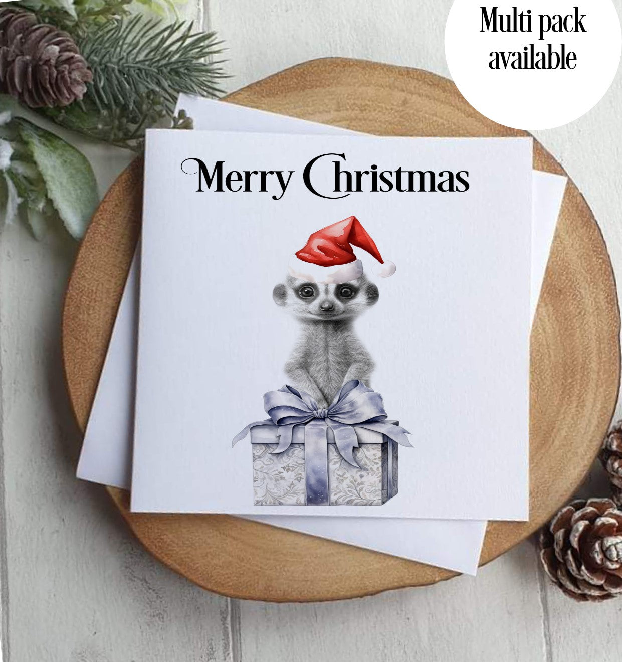 Meerkat Christmas Card