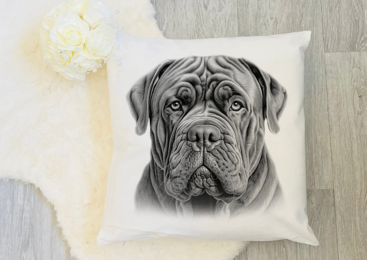 Neapolitan Mastiff Cushion