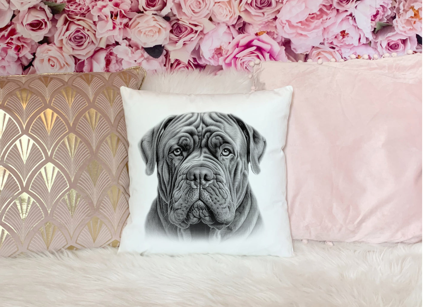 Neapolitan Mastiff Cushion