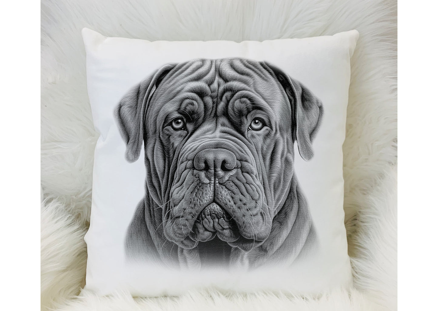 Neapolitan Mastiff Cushion