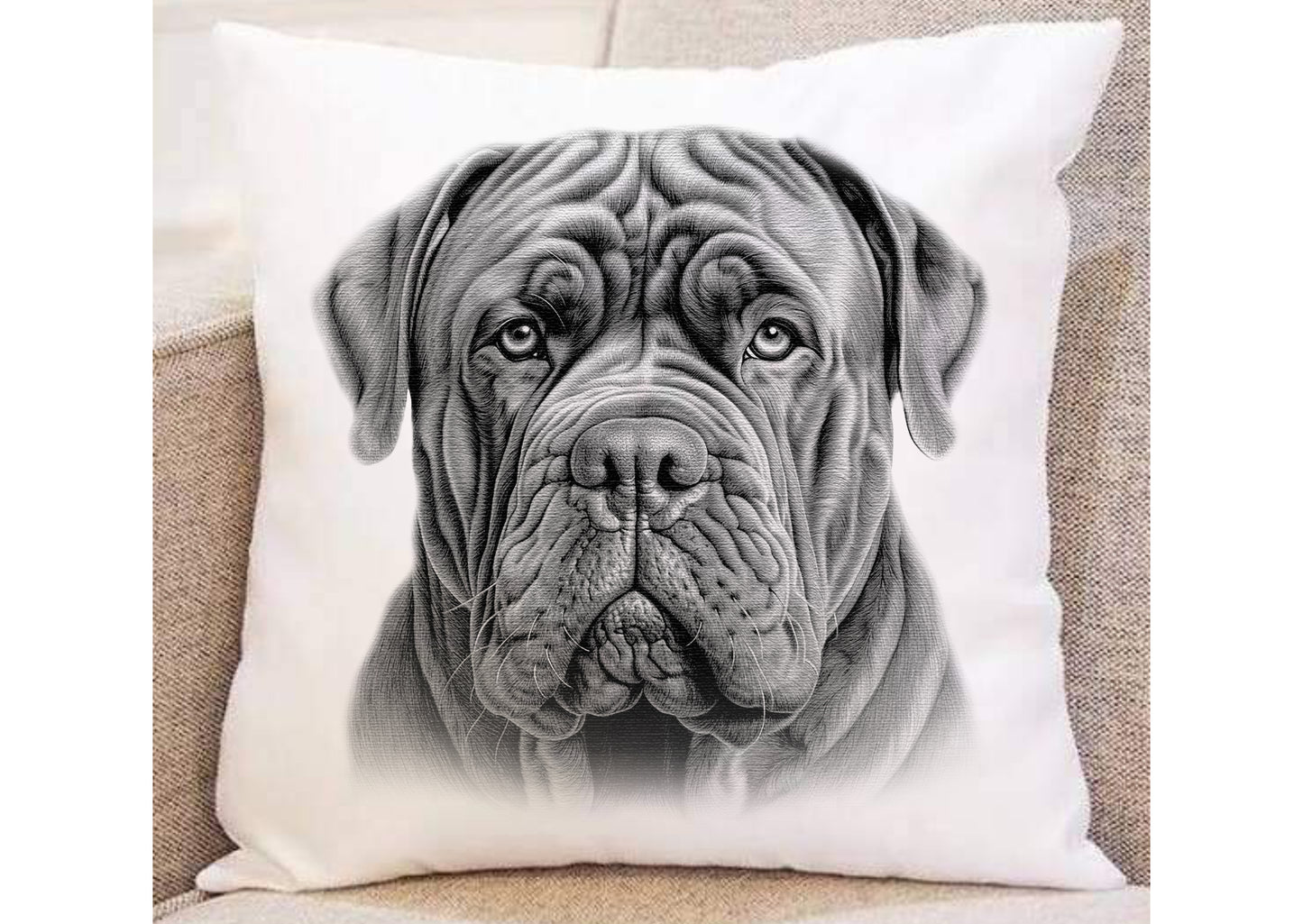 Neapolitan Mastiff Cushion