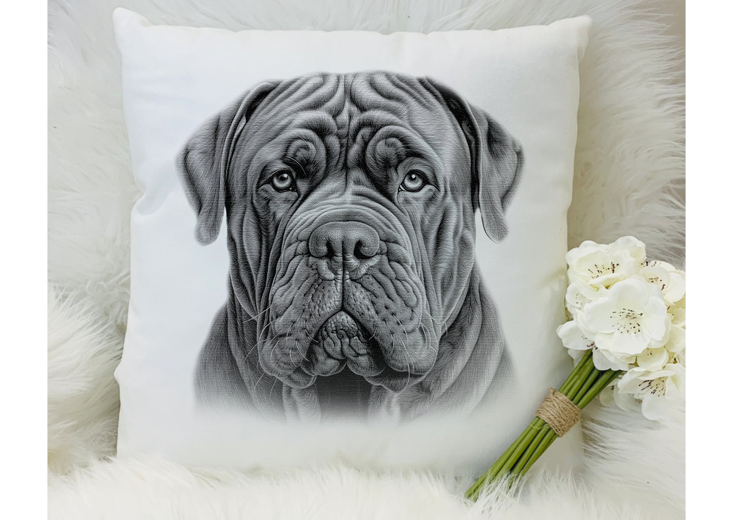 Neapolitan Mastiff Cushion