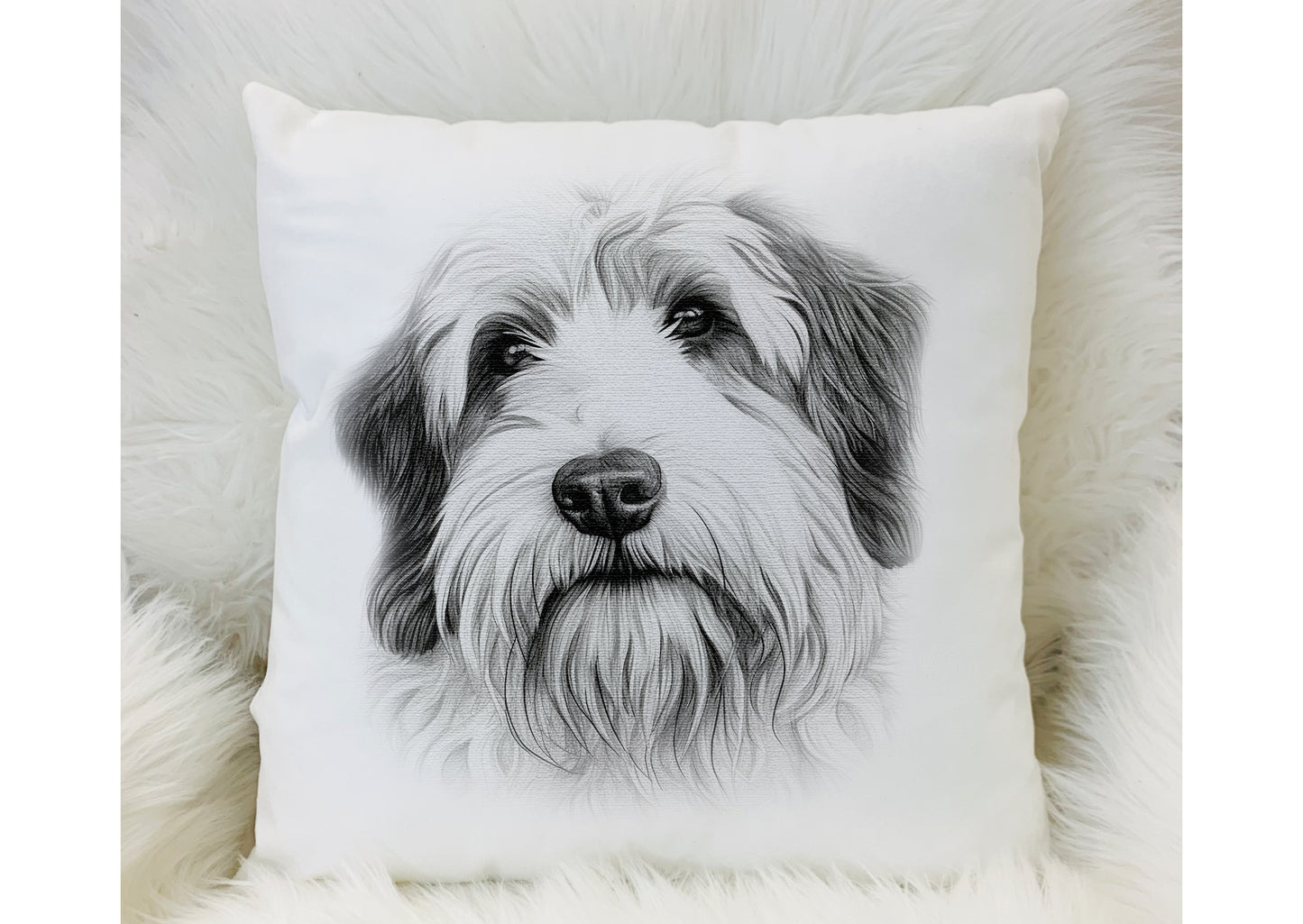 Old English Sheepdog Cushion