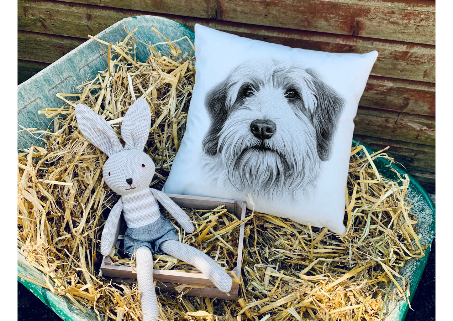 Old English Sheepdog Cushion