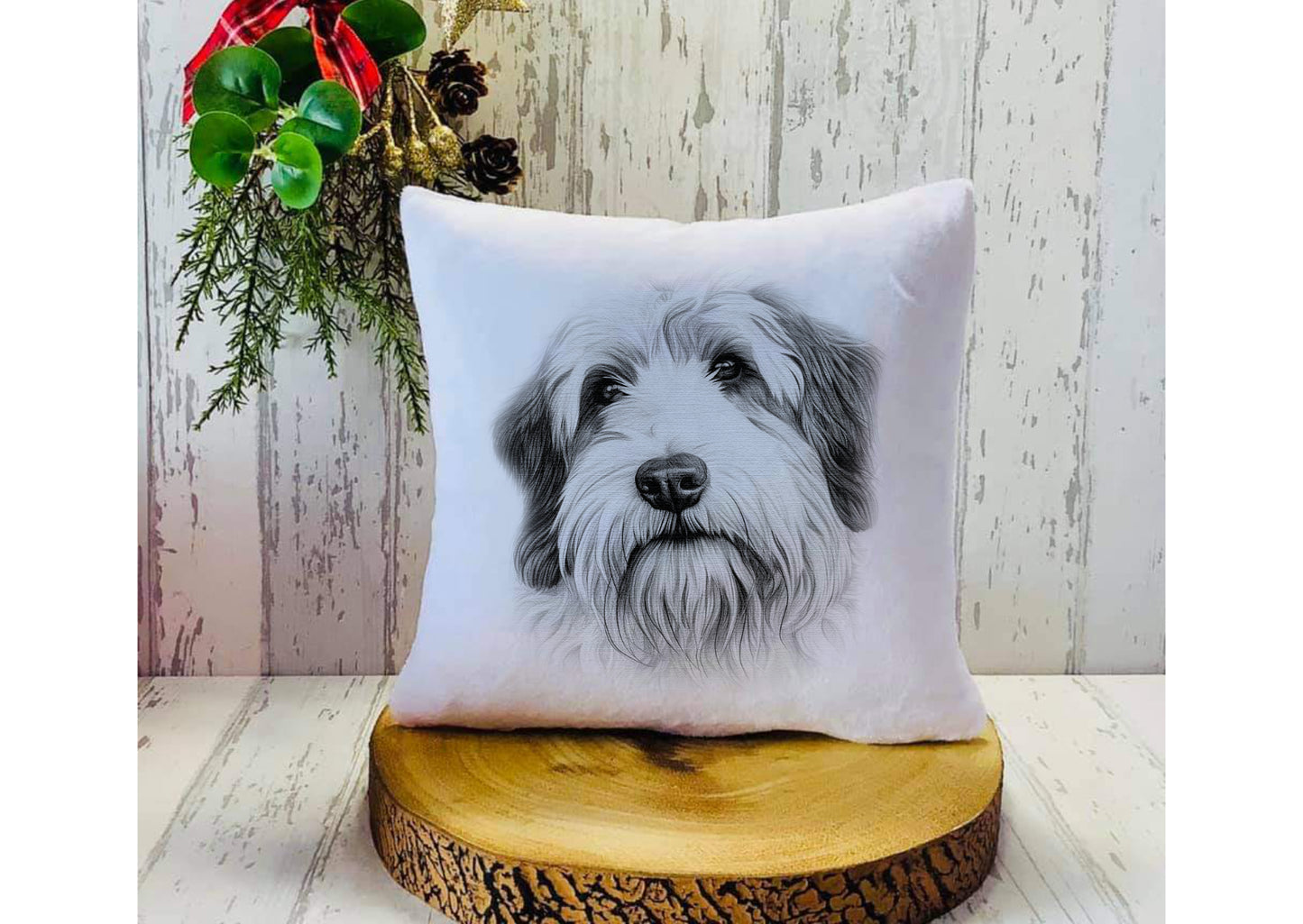 Old English Sheepdog Cushion