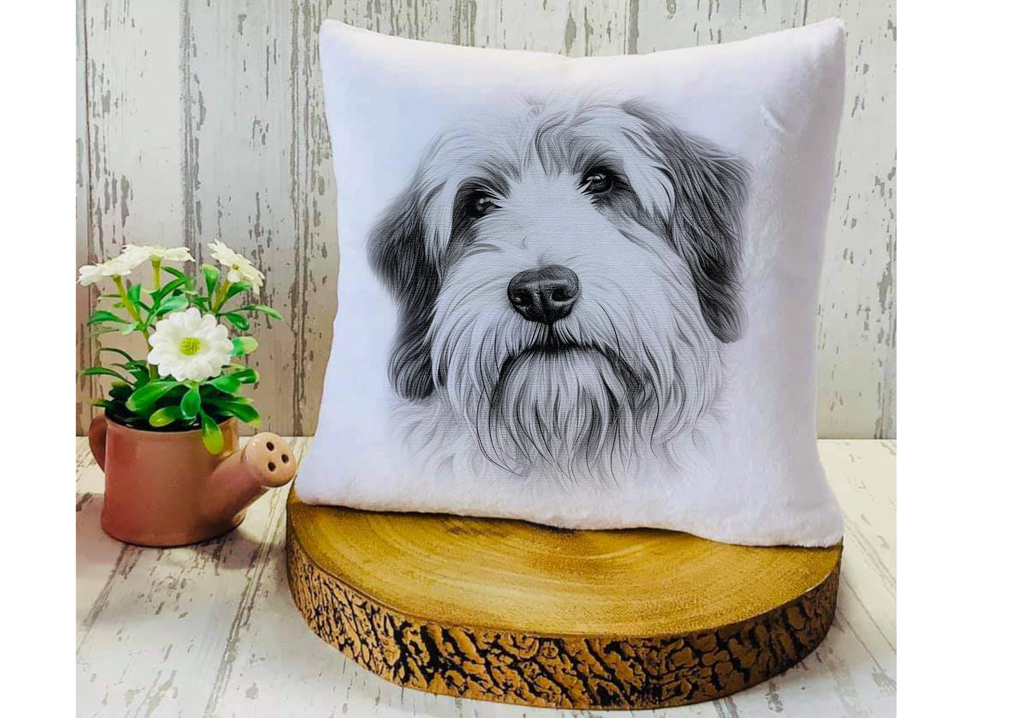 Old English Sheepdog Cushion