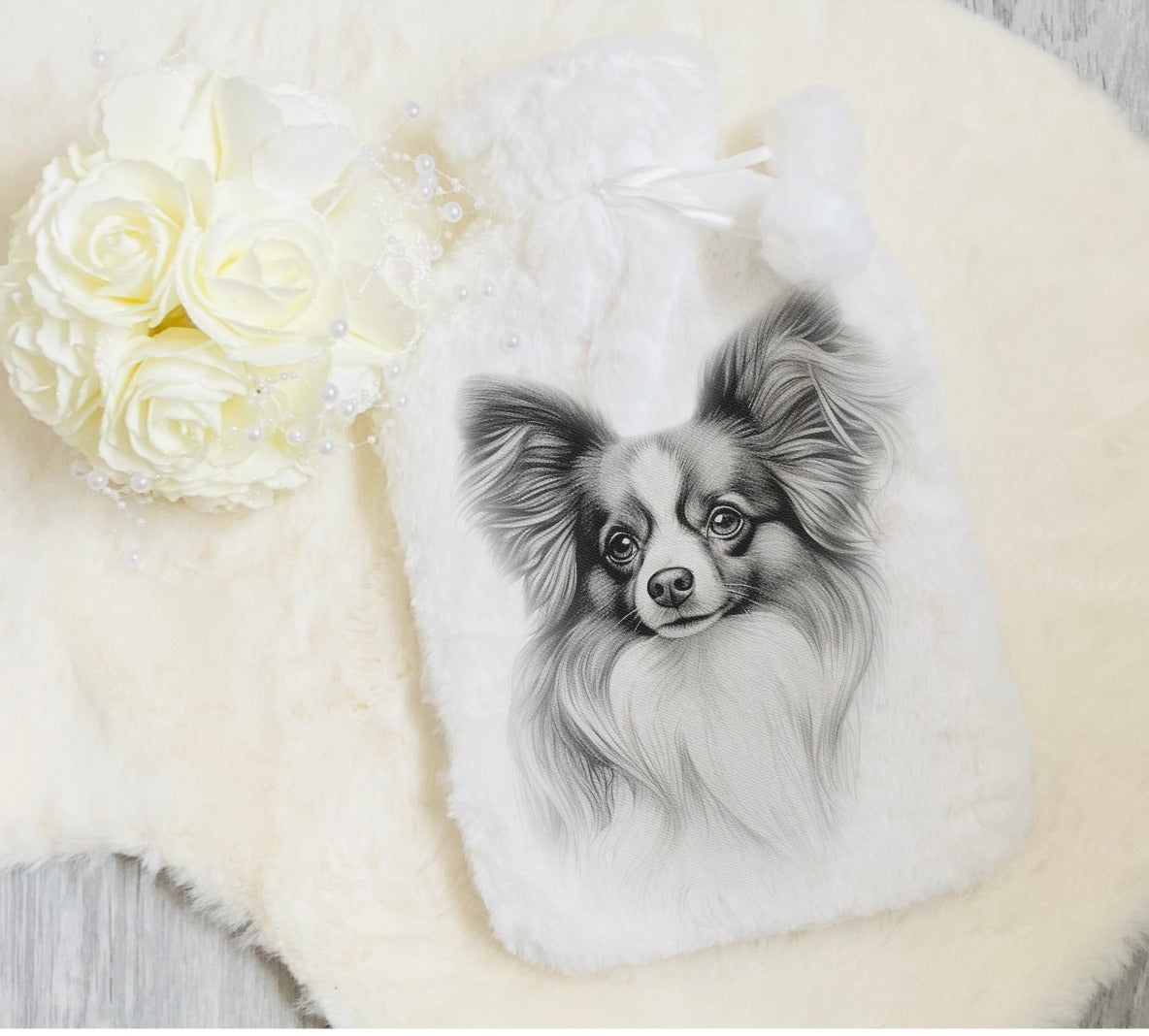 Papillon Hot Water Bottle