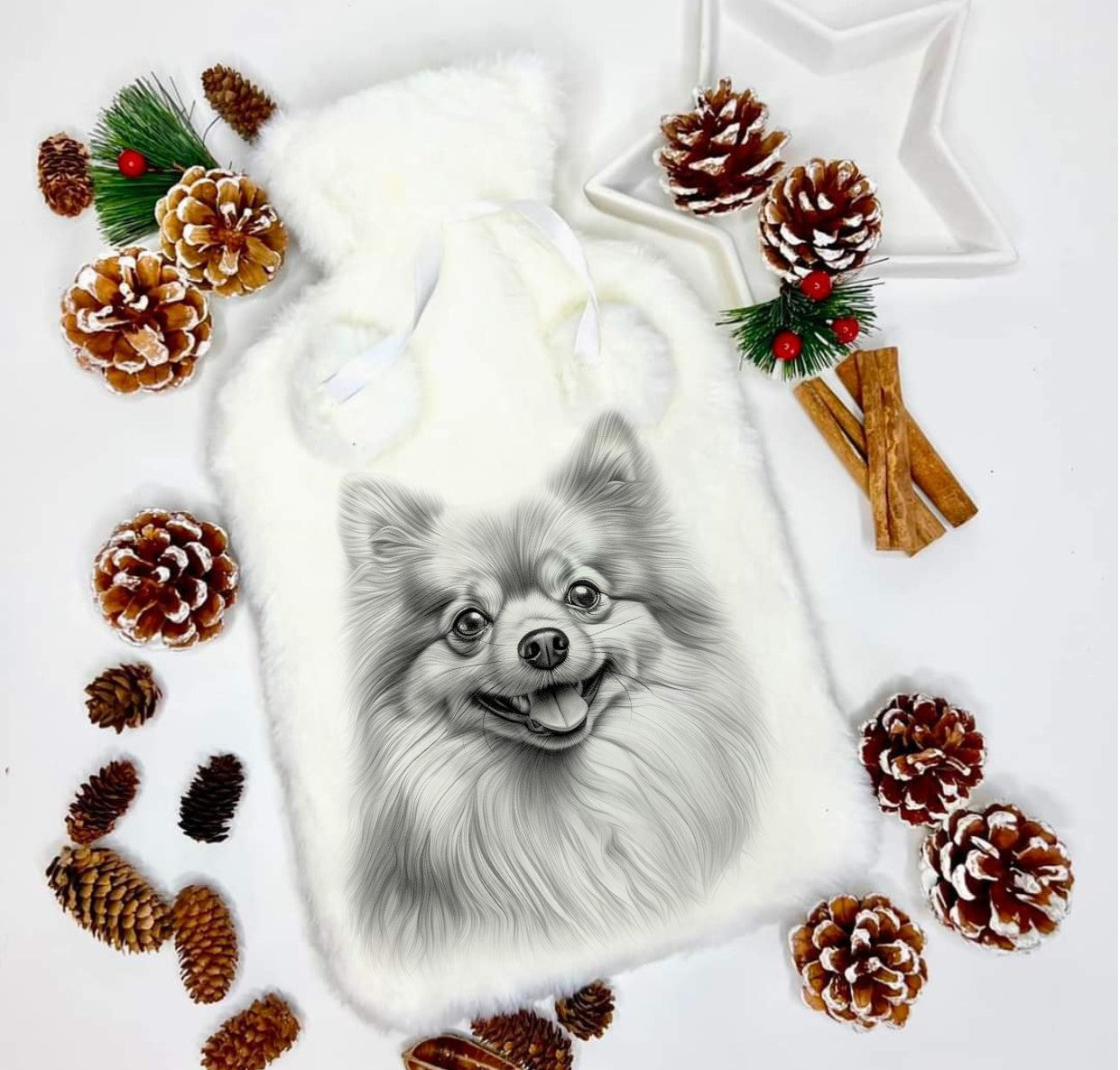 Pomeranian Hot Water Bottle